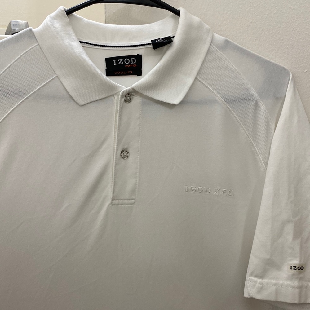 Izod (X.F.G.) - White “Cool Fx” Performance Polo